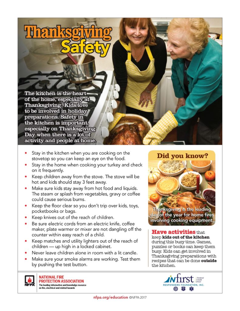 Thanksgiving Safety Tips